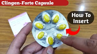 Clingen Forte CapsuleWhite Discharge से छुटकारा पाने की सबसे असरदार दवाईHow To UseFull Review [upl. by Amme]