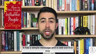 How To Win Friends and Influence People by Dale Carnegie  One Minute Book Review [upl. by Darooge641]