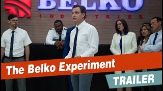 The Belko Experiment 2016 Movie  John Gallagher JrTony Goldwyn  Fact amp Review [upl. by Le]