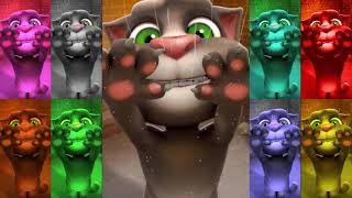 My Talking Tom Videos Funny  Talking Tom Colors Pocoyo  talking tom cat colors video funny😮😲 [upl. by Allimaj]