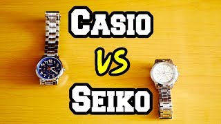 Casio vs Seiko  Which is Better [upl. by Leahcimal433]