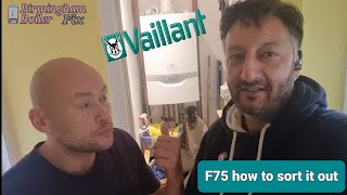 Vaillant ecotec f75 water pressure or pump faulty Birmingham boiler repair and service specialist [upl. by Cioban963]