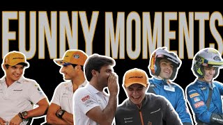 Lando Norris amp Carlos Sainz quotCarlandoquot Funny Moments [upl. by Janetta708]