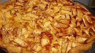 Cuisineregionalefr vous présente une recette de  Tarte Alsacienne aux pommes [upl. by Seugram]