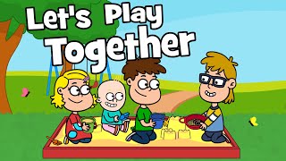 Lets play together  Children play along song  Hooray Kids Songs amp Nursery Rhymes [upl. by Corbin861]