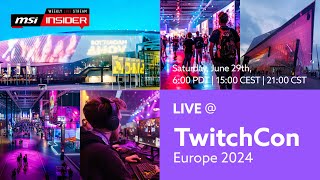 Live  TwitchCon 2024 Europe [upl. by Nilyak]