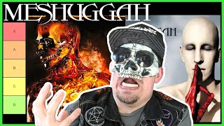 MESHUGGAH Albums RANKED Best To WORST [upl. by Renell]