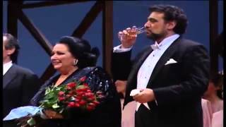 Brindis de La Traviata en la gala lírica de inauguración del Teatro de La Maestranza en Sevilla [upl. by Brittany]