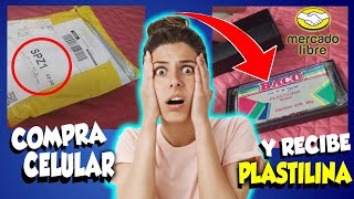 ⛔😱ESTAFAS en compras Full de Mercado Libre 📦 Compra celular Samsung S23 y recibe PLASTILINA 👈😔 [upl. by Ahcirt]