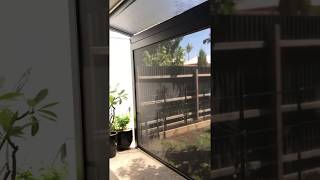 Warema Perea P60 Pergola Awning with ZIP screen attached [upl. by Westbrook]