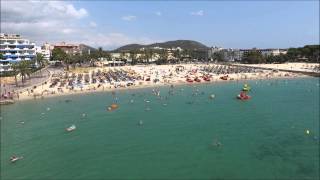 Santa Ponsa beach Mallorca Playa Santa Ponça [upl. by Glaab]