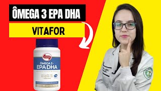 ÔMEGA 3 VITAFOR EPA DHA  PARA QUE SERVE E COMO USAR [upl. by Aelber87]