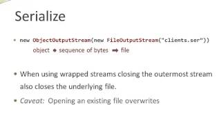 Serialization 1  Introduction [upl. by Ajiat]