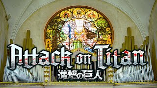 Apple Seed  Vogel im käfig  Attack on Titan church organ cover [upl. by Koralie673]