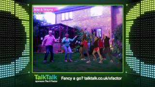 TalkTalk X Factor ads  week 1 [upl. by Hamlen274]