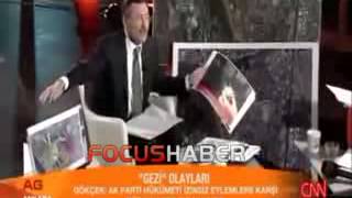 Melih Gökçekin Canlı Yayındaki Zor Anları  20 Eylül 2013 [upl. by Ybba]