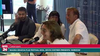 Magna Graecia Film Festival 2024 Kevin Costner presenta Horizon [upl. by Maribel]