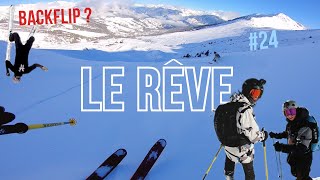 La JOURNÉE de RÊVES   ski freeride valmorel  MF24 [upl. by Arema]