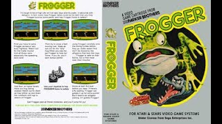 Frogger Atari 2600 Parker Brothers 1982 [upl. by Lurette]