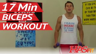 300 Biceps Workout  HASfit Bicep Exercises  Bicep Workout Training  Biceps Exercise Routine [upl. by Eixirt]