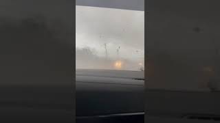 Driving through tornado in Clarksville [upl. by Joshi25]