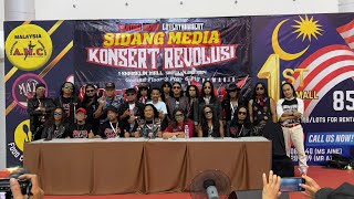 KEPALA METAL at Sidang Media Konsert Revolusi SOFEA Legacy VS SYJ Pewaris [upl. by Nicola371]