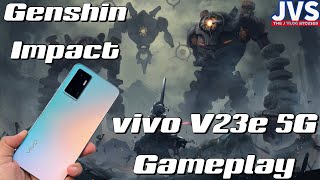 vivo V23e 5G Genshin Impact Gameplay  Filipino [upl. by Asoramla]