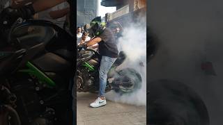 Burnout z900  mindspark 2024 Bike expo coep [upl. by Atwater]