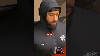 “Nobody’s gonna save us We’re grown ass men” Montez Sweat on 7th straight Bears loss bears 49ers [upl. by Auqinahs775]