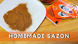 Homemade Sazon Seasoning  Puerto Rican Sazon No MSG [upl. by Wolfy]