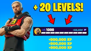 Fortnite BEST CHAPTER 2 REMIX AFK XP GLITCH To LEVEL UP FAST In Chapter 2 800000 XP [upl. by Hyrup774]