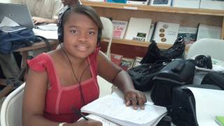 Haitian youth speak out on the radio [upl. by Shelburne]