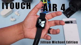 The Most Affordable Smart Watch  iTouch Wearables Air 4 Jillian Michael Edition Smart Watch Review [upl. by Goddart781]