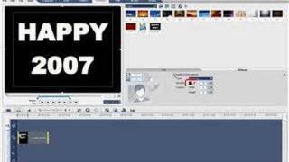 Ulead VideoStudio  Video through Title [upl. by Aneri]