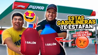 🤨PONIENDO a PRUEBA las GASOLINERAS ⛽️ de El Salvador no dan el galón [upl. by Motteo47]