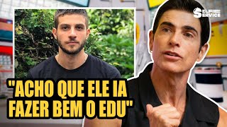 REYNALDO GIANECCHINI SUGERE CHAY SUEDE COMO EDU EM REMAKE DE LAÇOS DE FAMÍLIA  SelfieService [upl. by Darmit]