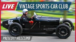 LIVE VSCC Prescott Hill Climb [upl. by Archambault]