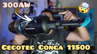 Cecotec Conga Rockstar 11500 Odyssey Ergoflex  El aspirador vertical mas POTENTE del MERCADO 300AW🤯 [upl. by Aman]