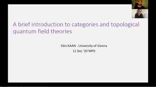 Ekin Kaan  A Brief Introduction to Categories and Topological Quantum Field Theories MPD 20 [upl. by Lianne]