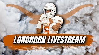 Longhorn Livestream  Latest Practice Notes  Texas Football News  Recruiting Updates [upl. by Aynwad]