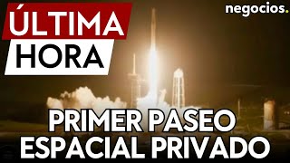 ÚLTIMA HORA  Polaris Dawn hace historia primer paseo espacial privado [upl. by Ahsiela]