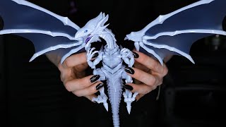 Its Time To Duel  BANDAI YUGIOH BLUE EYES WHITE DRAGON PLASTIC MODEL KIT [upl. by Nyrad]