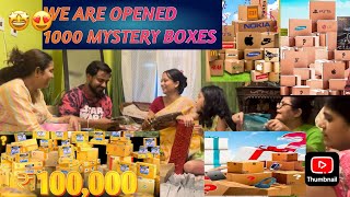 We are opened 1000 Mystery boxes 😍Mystery box open I Bought The Worlds Largest Mystery Box500000 [upl. by Elehcir]