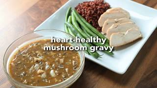 hearthealthy mushroom gravy [upl. by Pansie834]