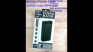 Remax Power Bank 30000 mah RPP141 [upl. by Weissberg]