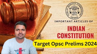 Articles of Indian Constitution  Indian Constitution Article 1 to 395  Indian Polity [upl. by Sulecram]