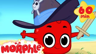 Morphle And Pirates 1 hour funny Morphle kids videos compilation [upl. by Maxi621]