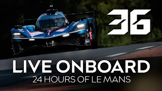 LIVE Onboard 36  Alpine Endurance Team  FP1 LeMans24 [upl. by Amick]