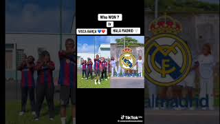 Visca Barça amp hala Madrid challenge dance subscribe abonnezvous [upl. by Ialocin]