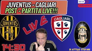 JUVENTUS  CAGLIARI POSTPARTITA PAGHIAMO CARISSIMO I POCHI ERRORI 😠😠 [upl. by Dott870]